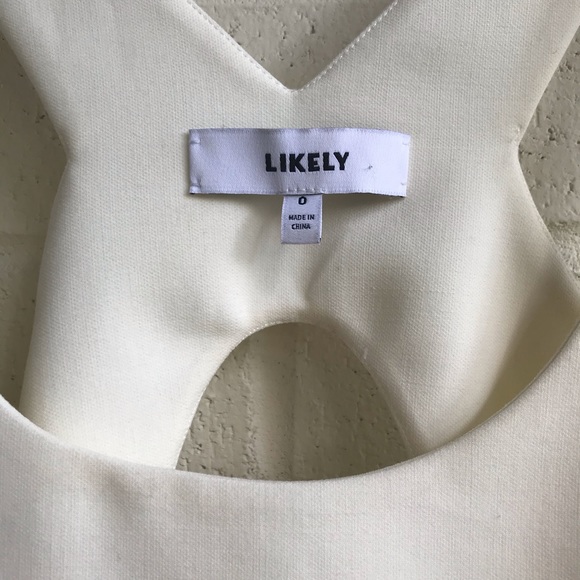 Revolve Likely Color Block Chiffon Cut Out Dress - Picture 4 of 10